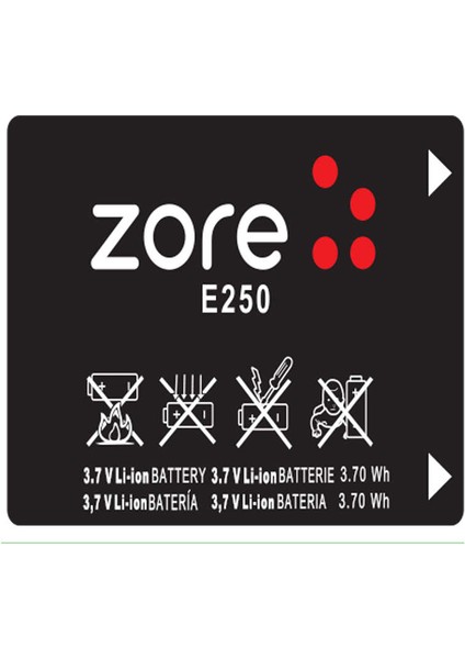 Samsung Galaxy E250 Zore Quality Batarya