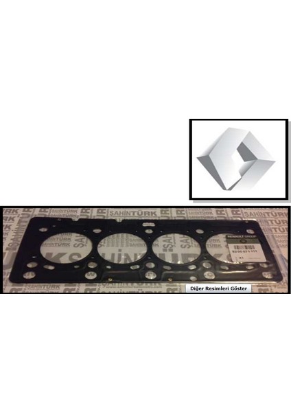 Conta Silindir Kapak 8200071111 Clıo-Iı Kango Megane-Iı 1.5 Dcı K9K-700 (Çelik) 8200071111 Gold