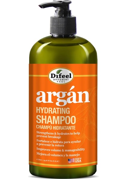 Argan Yağlı Nemlendirici Şampuan 1lt