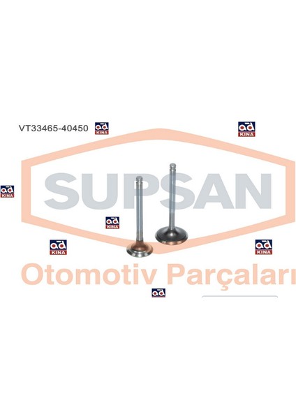 Sibop Takımı Vt 33465 40450 Corolla 1.6 16V (95-) Enj 1371515050-1371115071 Gold