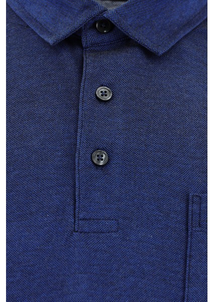 Polo Yaka Regular Fit Nakışlı Merserize Pamuk Tişört modelleri