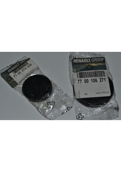 Silindir Kapak Tapası 7700274026 Megane Laguna Clıo K4M 1.4 1.6-16V Küçük 7700274026 Gold