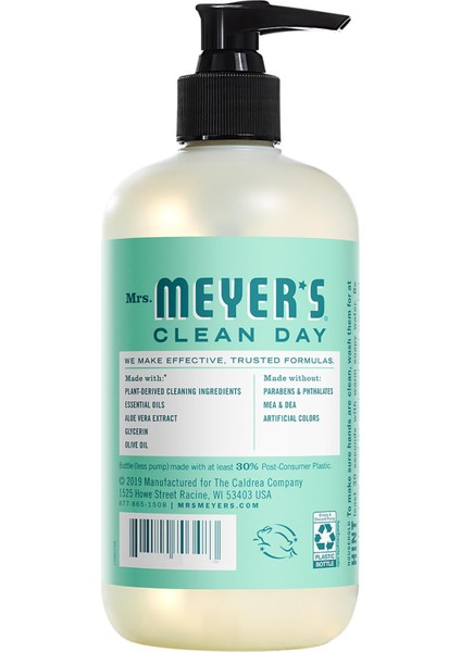 Mrs.meyers Mint Sıvı El Sabunu 473ML