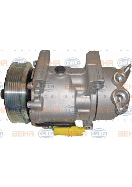 Klima Kompresörü 8FK351134331 Partner P206 (96-) C3 (03-) Dw4 TU5JP (119MM) 6453.JL 6453.JP 6453.KS Gold