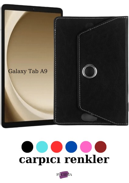 Galaxy A9 8.7 Inç Uyumlu Universal Pu Deri Standlı Tablet Kılıfı SM-X110 fiyatları
