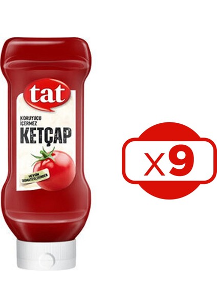 Ketçap 650 G Tatlı x 9 Adet