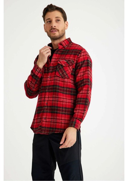 Q Steinbock Pegasus Erkek Outdoor Polarlı Oduncu Gömlek 80511 modelleri