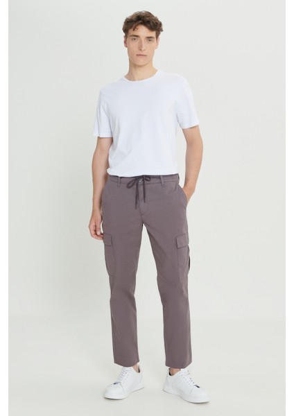 Comfort Fit Rahat Kesim Pamuklu Esnek Yan Cepli Kargo Pantolon fiyatları