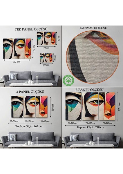 Soyut Yüzler TABLOSU-7217 modelleri