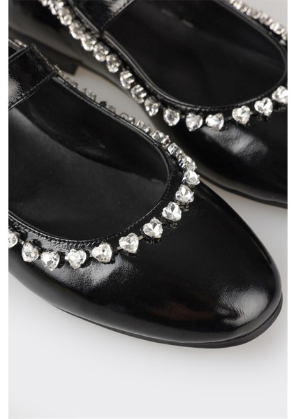 Siyah Deri Kadın Günlük Ayakkabı indirimleri