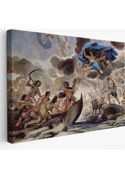 Jean Bernard Restout - Morpheus Uyku TABLOSU-7083