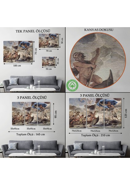 Jean Bernard Restout - Morpheus Uyku TABLOSU-7083 modelleri