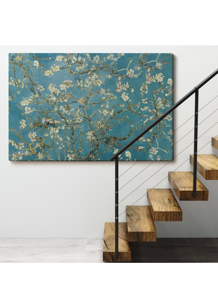 Vincent Van Gogh - Çiçek Açan Badem Ağacı TABLOSU-7050 fırsatları