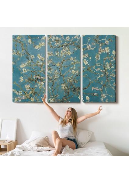 Vincent Van Gogh - Çiçek Açan Badem Ağacı TABLOSU-7050 indirimleri