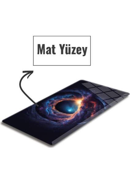Cam Mouse Pad | Cam Masa Matı | Night Sky | Large | 40CM x 80CM fiyatları