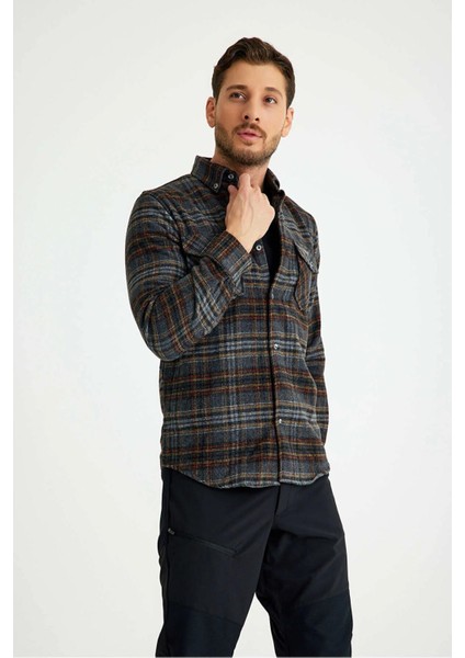 Q Steinbock Pegasus Erkek Outdoor Polarlı Oduncu Gömlek 80511 fırsatları