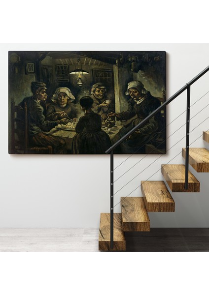 Vincent Van Gogh Patates Yiyenler Tablo - The Potato Eaters BY-7169 fırsatları
