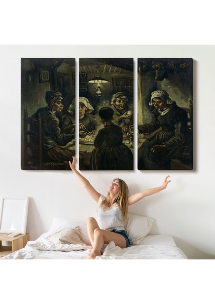 Vincent Van Gogh Patates Yiyenler Tablo - The Potato Eaters BY-7169 indirimleri