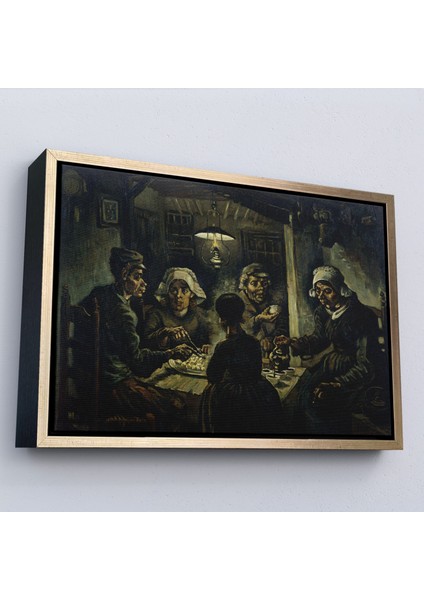 Çerçeveli Vincent Van Gogh Patates Yiyenler Tablo - The Potato Eaters BY-7169 fiyatları