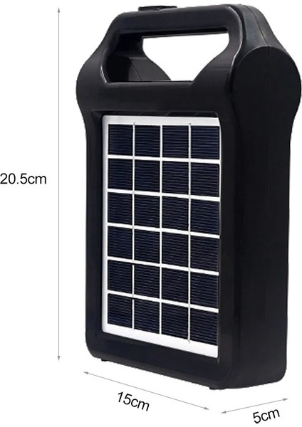 Kamp Lambası Solar El Feneri Güneş Enerjili Kamp Feneri Şarjlı Powerbank Kamp Çadır Lambası