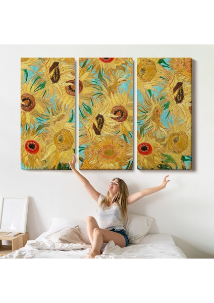 Vincent Van Gogh - Ayçiçekleri TABLO-7174 indirimleri