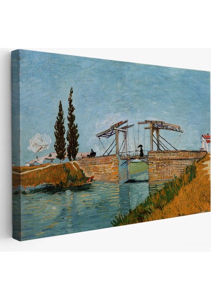 Vincent Van Gogh Arles'taki Langlois Köprüsü Tablo - Langlois Bridge At ARLES-7171