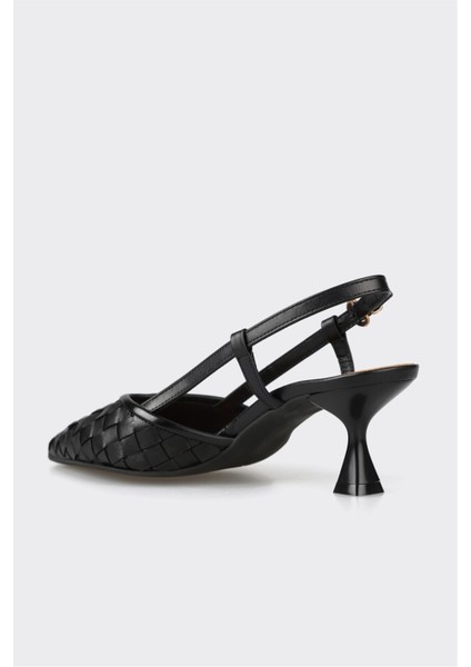 Siyah Deri Kadın Günlük Ayakkabı modelleri