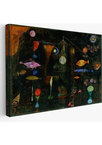 Paul Klee - Sihirli Balık Tablo - Fish MAGIC-7109