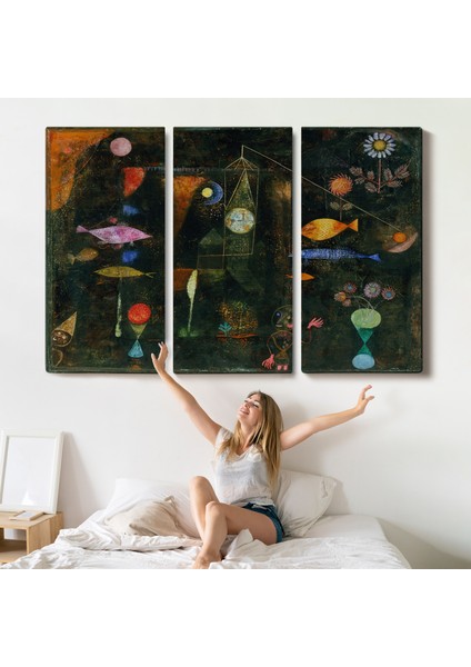 Paul Klee - Sihirli Balık Tablo - Fish MAGIC-7109 indirimleri