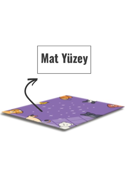 Cam Mouse Pad | Cam Masa Matı | Cute Puppies | Small | 18CM x 22CM modelleri
