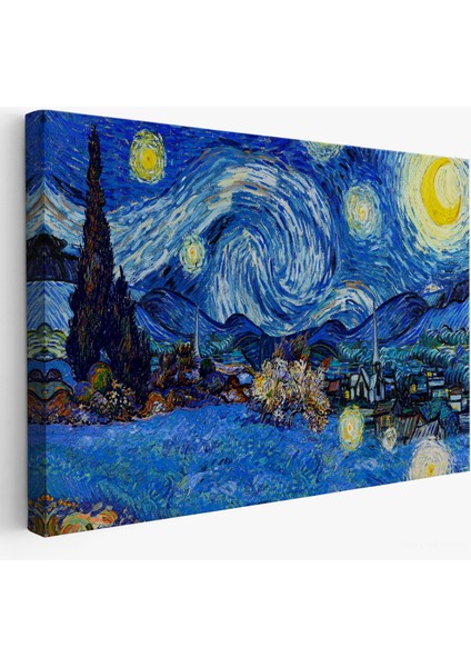 Vincent Van Gogh - Yıldızlı Geceler TABLO-7151