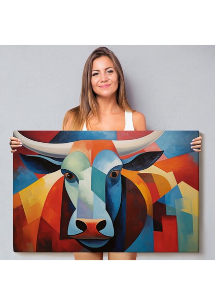 Soyut Boğa TABLOSU-7209