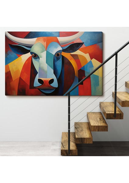 Soyut Boğa TABLOSU-7209 fırsatları