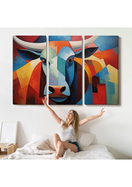 Soyut Boğa TABLOSU-7209 indirimleri