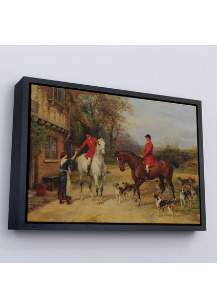 Çerçeveli Heywood Hardy'un Ingiliz Köyü TABLOSU-7017 fırsatları