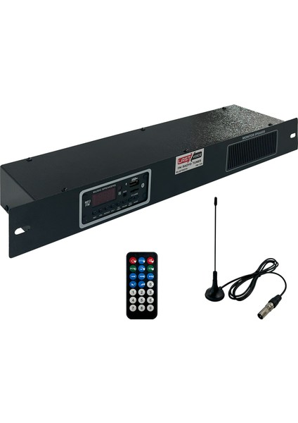 FM-724 Kumandalı USB Bluetooth Dijital Fm Tuner Radyo (Trt Bandrollü)