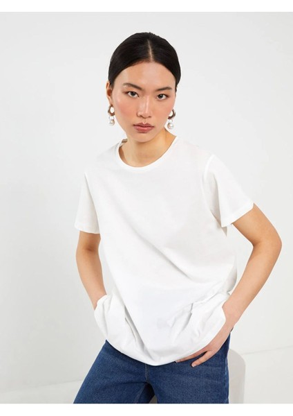 Giyim Odam Bisiklet Yaka Kısa Kollu Tişört