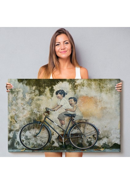 Çerçeveli Graffiti Çocuk Bisiklet TABLOSU-7241 fiyatları