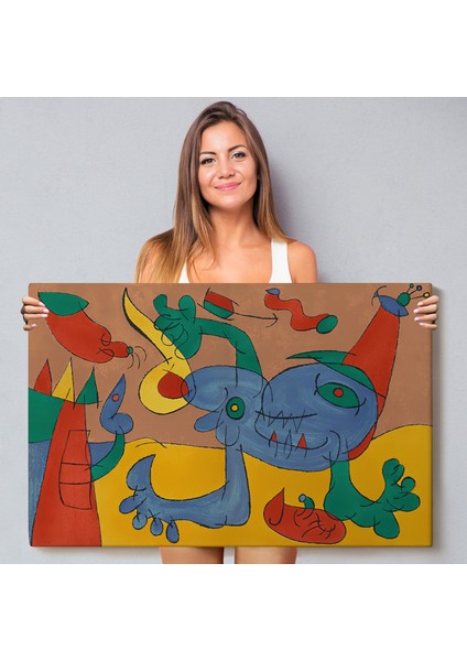 Joan Miro Soyut Sanat TABLOSU-7068 fiyatları