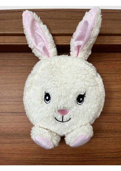Kız Çocuk Peluş Tavşan Sırt Çantası