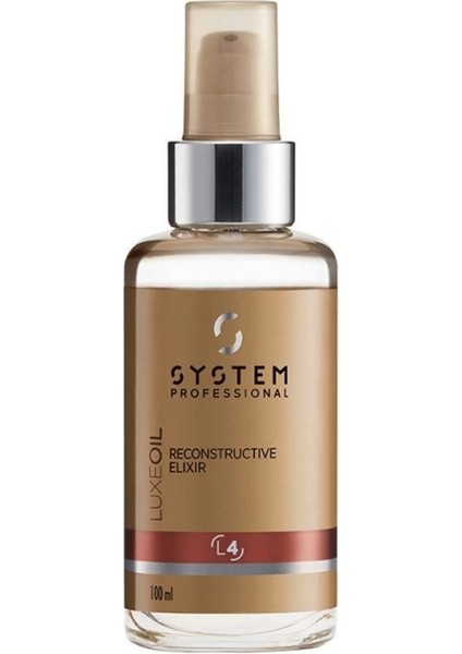 System Profesyonel Luxeoil Saç Yağı 100 ml