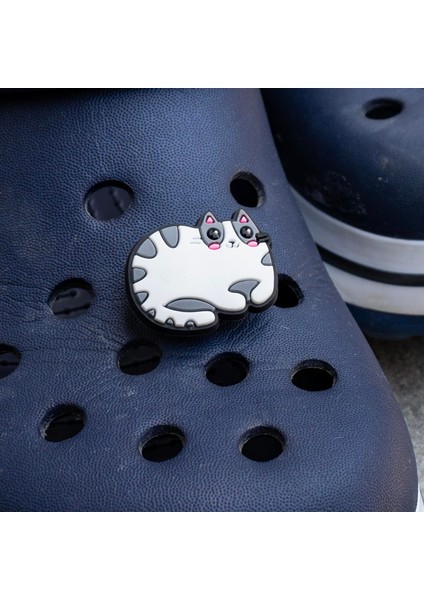 Sevimli Kedi Crocs Terlik Süs , Jibbitz