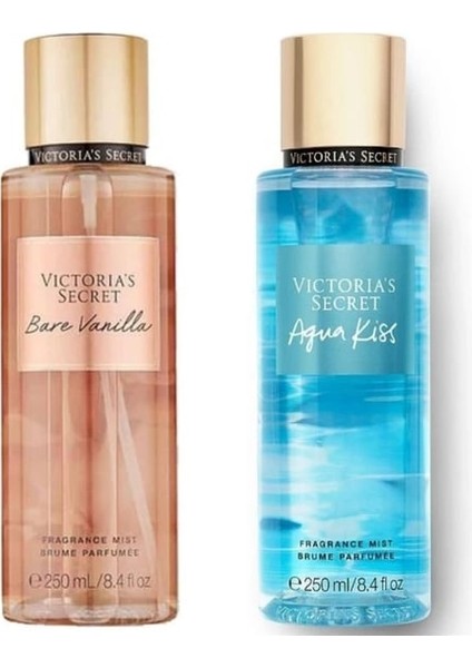 Midnight Bloom - Bare Vanilla Işıltılı Vücut Spreyi İkili Set