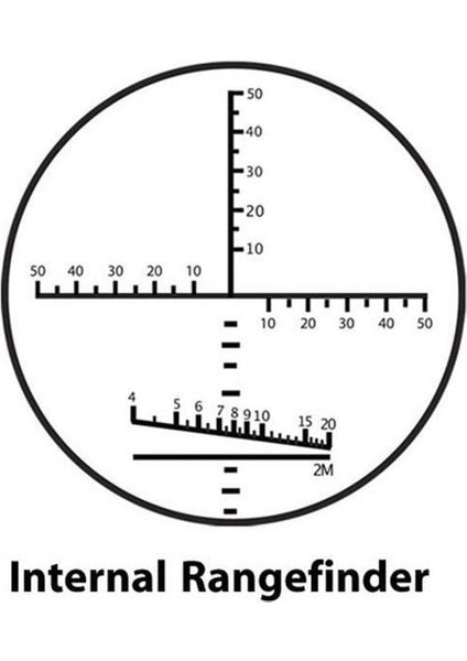 Battalıon 8X30WP Mesafe Ölçerli El Dürbünü