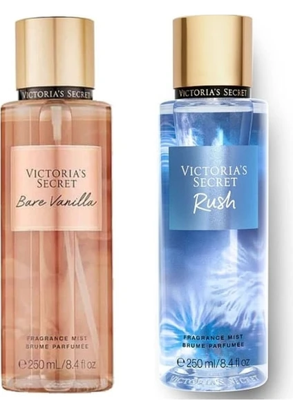 Victoria's Secret Bare Vanilla - Rush Vücut Spreyi İkili Set