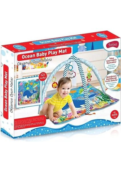 Okyanus Bebek Matı/Halısı 75X75CM ( 0+Month ) modelleri