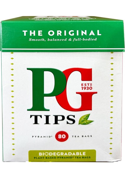 Pg Tips Demlik Poşet Çay 80 Adet