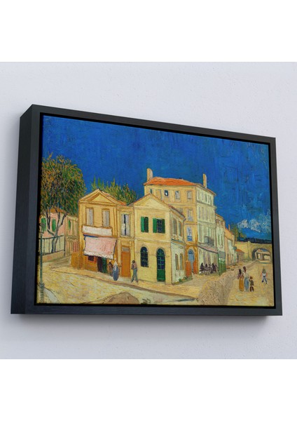 Çerçeveli Vincent Willem Van Gogh - Sarı Ev TABLOSU-7157 fırsatları
