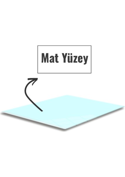 Cam Mouse Pad | Cam Masa Matı | Satina Cam | Small | 18CM x 22CM fiyatları