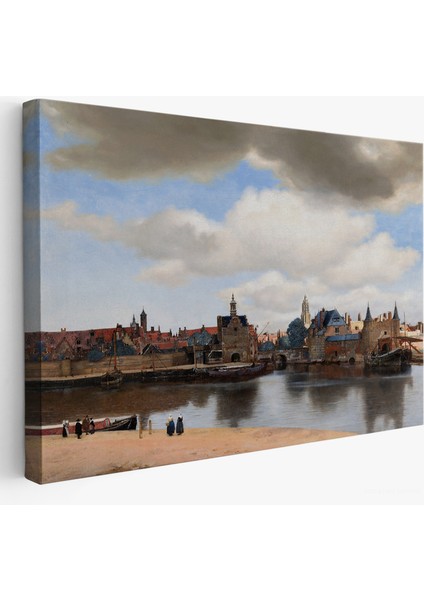 Johannes Vermeer - Delft Manzarası Tablı - View Of DELFT-7178